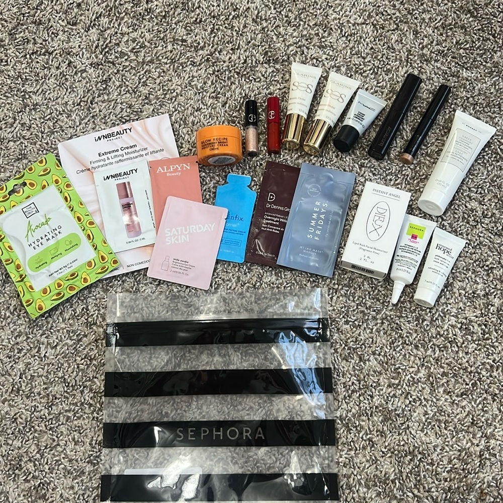 Assorted Sephora Goodies